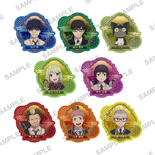 新品★青の祓魔師★三輪子猫丸★アニカフェ★コースター 青の祓魔師 島根啓明結社篇 ダイカットステッカー 三輪子猫丸: グッズ