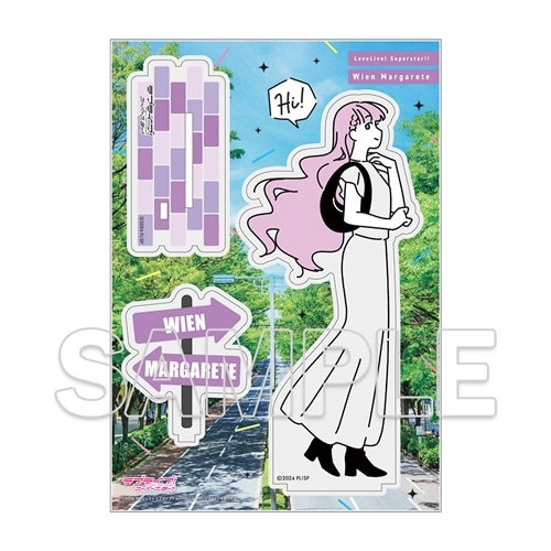 ラブライブ！スーパースター!! お散歩は季節をまとって。 アクリルフィギュア ウィーン・マルガレーテ