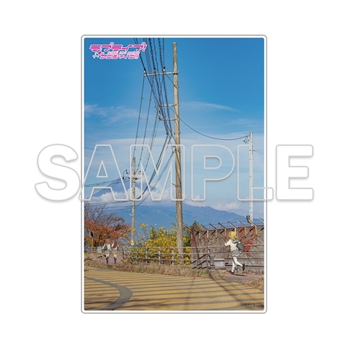 LoveLive! Days 2024年7月号『ラブライブ！サンシャイン!!』ミニアクリルプレート Aqours 千歌＆梨子＆鞠莉