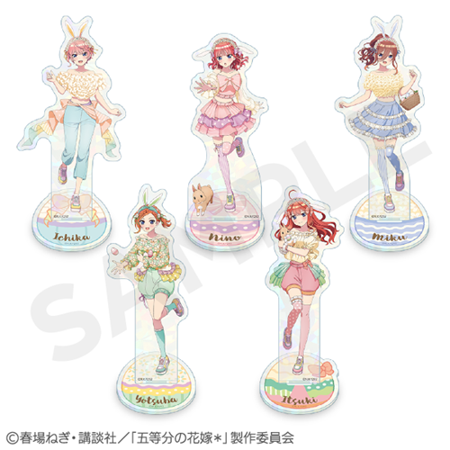 五等分の花嫁＊」ホログラムアクスタ 中野四葉: グッズ・文具