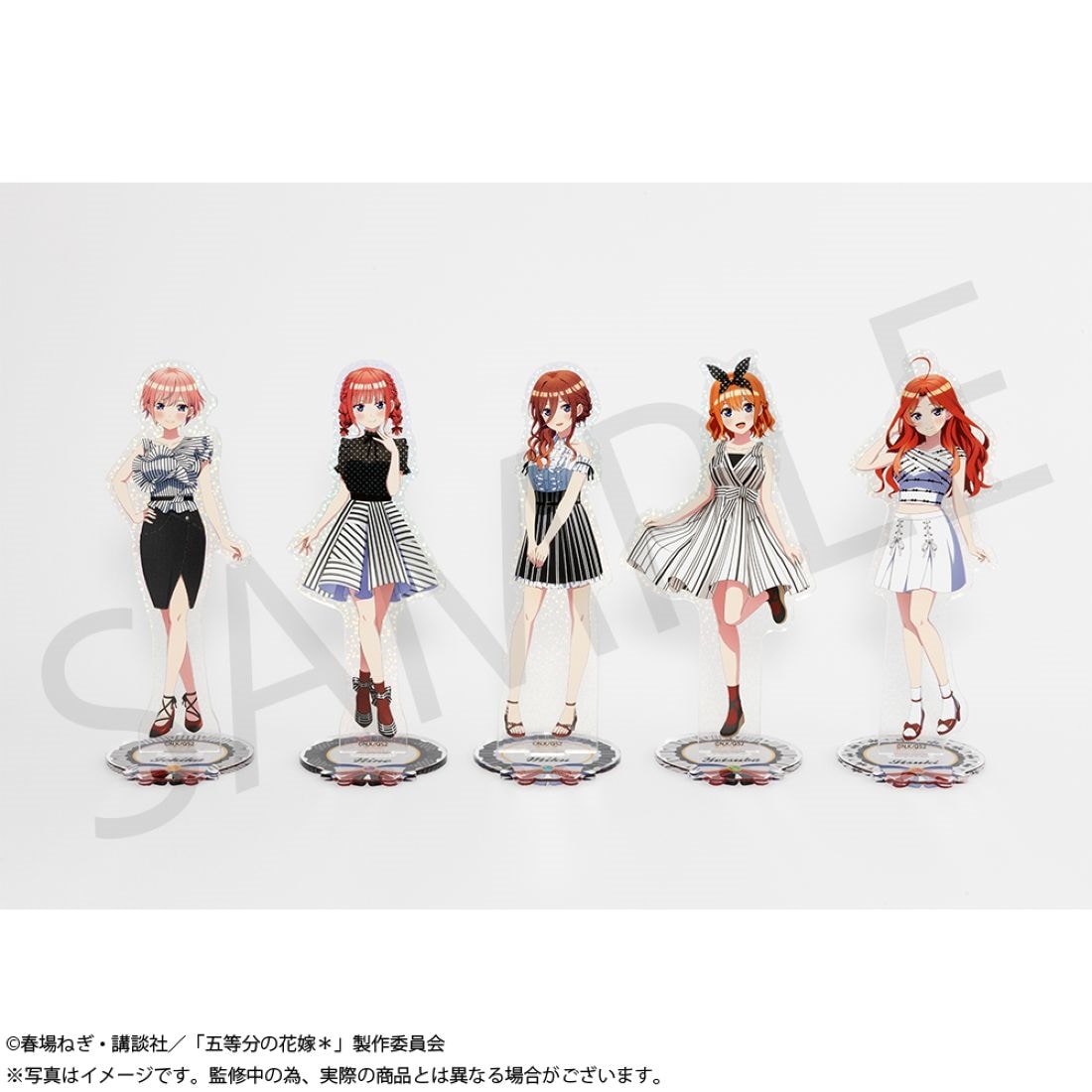 五等分の花嫁＊」グリッターアクスタ 中野三玖: グッズ・文具