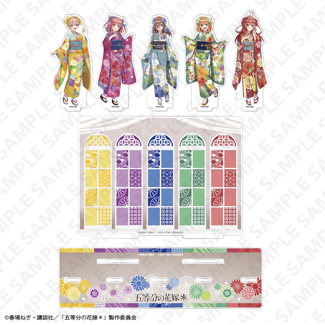 五等分の花嫁＊」アクリルジオラマ 振袖Ver.: グッズ・文具 | カドスト