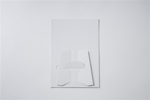 『佐野菜見展』紙製スタンド ミギとダリ 2巻カバー