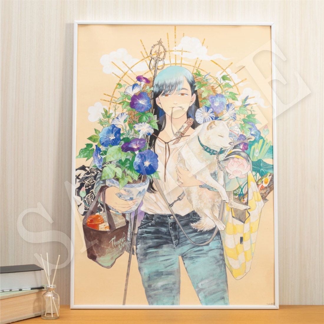 B2ポスター 入江亜季 シバと朝顔観音: グッズ・文具 | カドスト