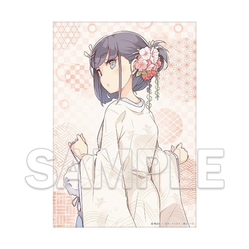 電撃文庫「『青春ブタ野郎』シリーズ」10周年記念キャンバスアートパネル Ver.白無垢