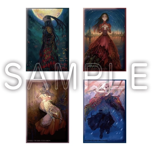 『ミミズクと夜の王 完全版  他 人喰い三部作』スクエア缶バッジ４種セット