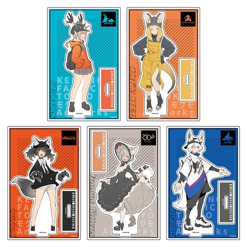KEMONO FABRIC TOKYO（Illustrator：モグモ） アクリルスタンド JUMPY