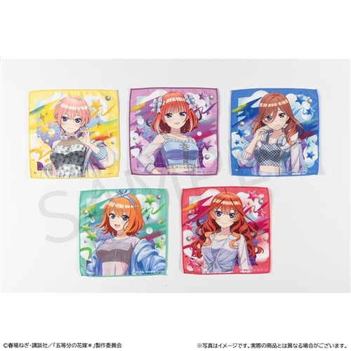 事後通販】 「五等分の花嫁＊」マイクロファイバーハンドタオル 中野一