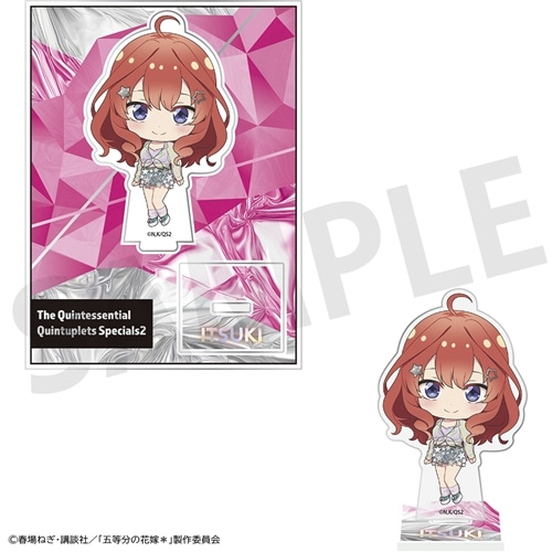 事後通販】 「五等分の花嫁＊」ミニアクリルスタンドプレート 中野五月