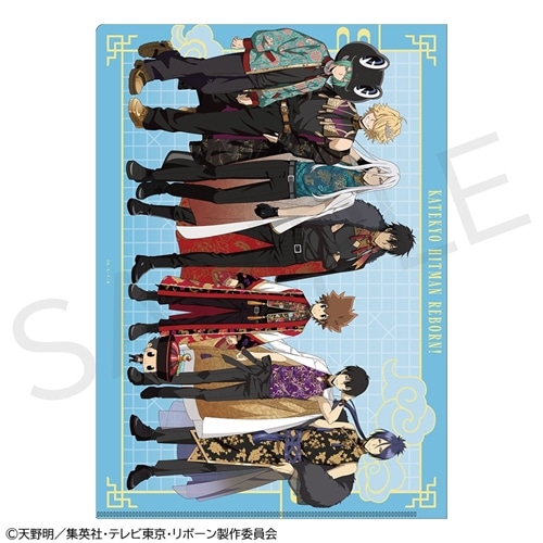 家庭教師ヒットマンREBORN！ A4クリアファイル 家庭教師ヒットマンREBORN!」A4クリアファイル スクアーロ（10年後