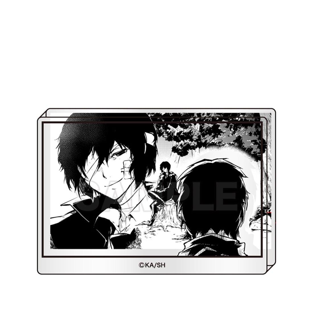 文豪ストレイドッグス」コマプレートスタンド 3個セット【D】: グッズ