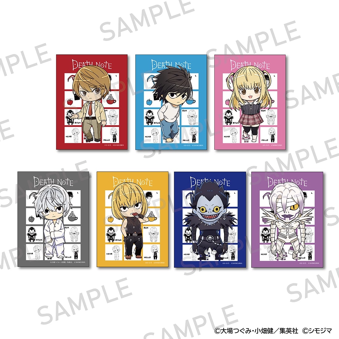 DEATH NOTE ステッカー シモジマコラボver. リューク: グッズ・文具