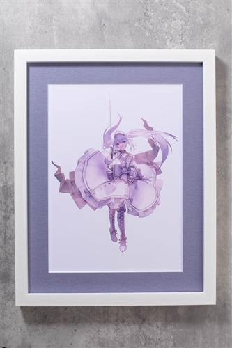 KDcolle５周年記念 『デート・ア・バレット』 原作版 白の女王 複製原画