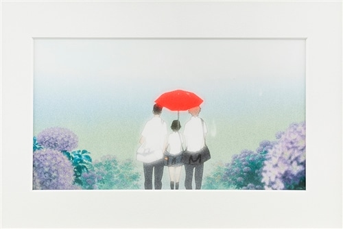 時をかける少女 額装複製原画 時をかける少女」複製原画〈相合傘〉: その他グッズ | カドスト