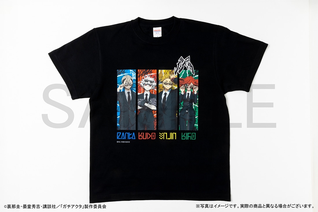 TVアニメ『ガチアクタ』Tシャツ 黒スーツVer. M(M): ファッション
