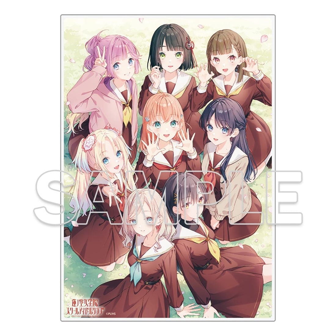 限定値下げ☆激レア1点もの★ガリレイドンナアニプレックス特典【 生原画(葉月)】 ラブライブ！蓮ノ空女学院スクールアイドルクラブ』 アクリルプレート