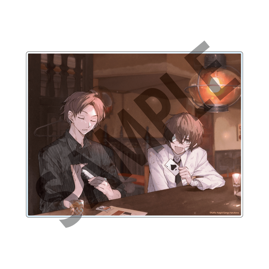 文豪ストレイドッグス 太宰を拾った日』アクリルパネル 太宰治＆織田