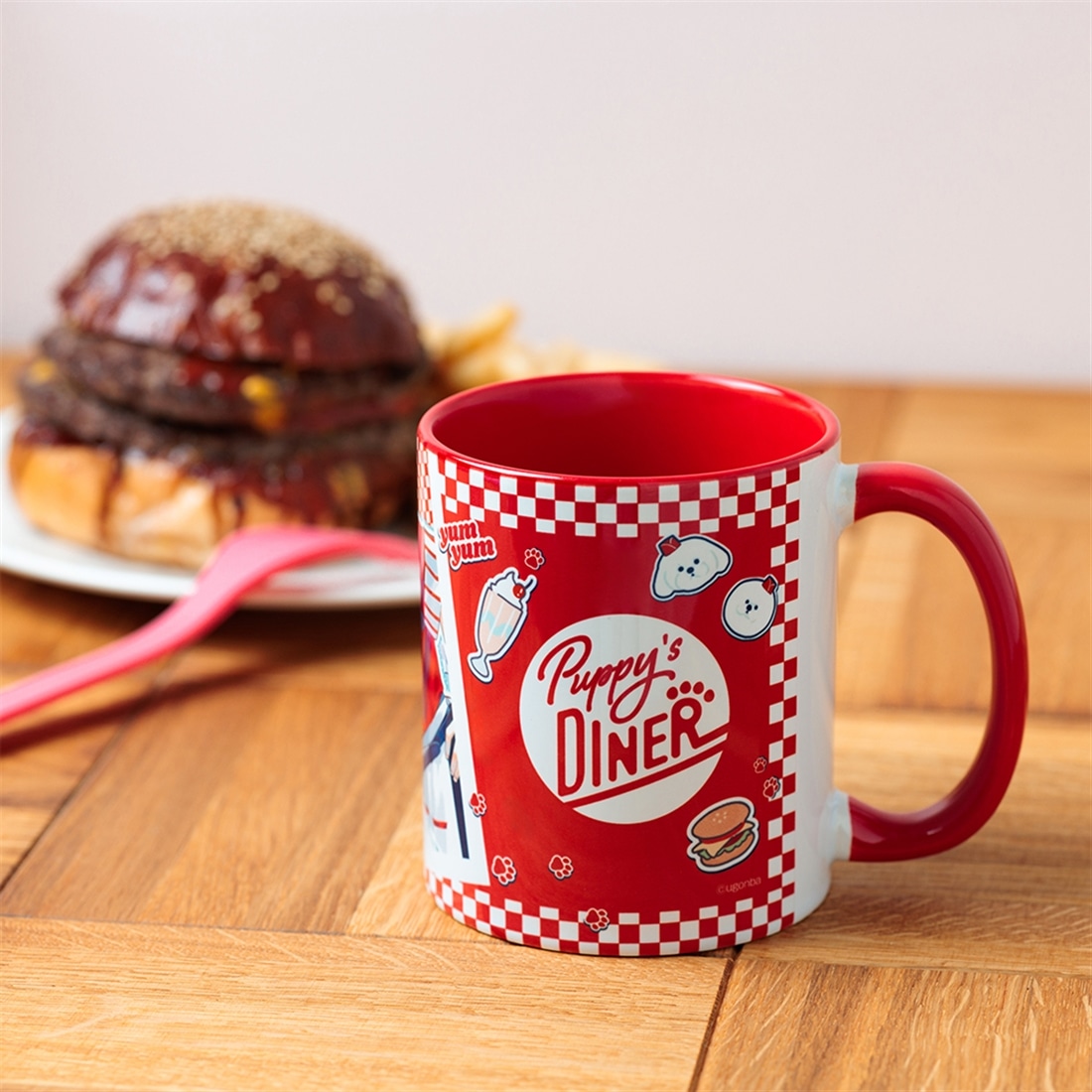 泉月と聡一「Puppy's DINER」ツートンマグカップ: その他グッズ