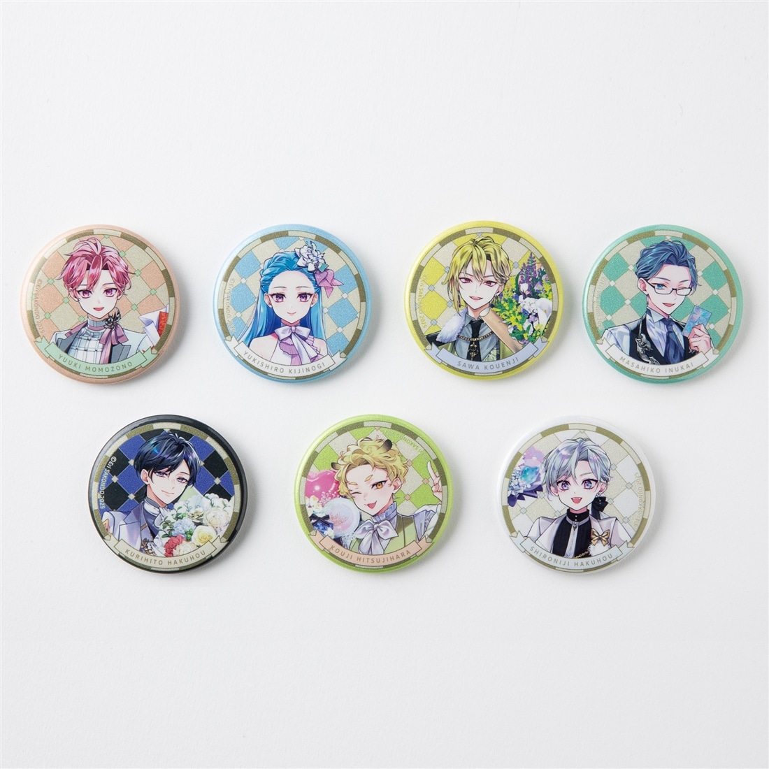 桃組プラス戦記 きらきら缶バッジ 雉乃木 雪代: グッズ・文具