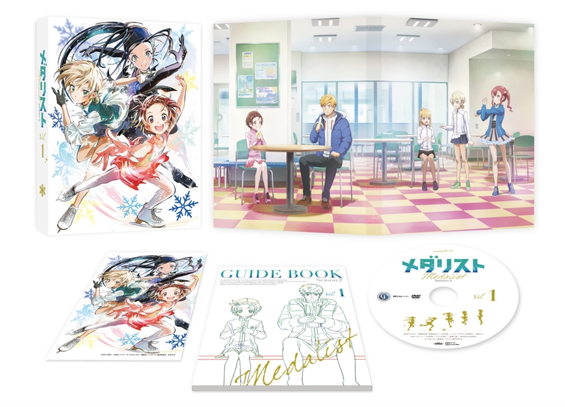 【DVD】メダリスト Season2 vol.1 初回限定特典 イベ申込券 欠品 メダリスト Season2 vol.1 Blu-ray(vol.1 Blu-ray): BD・DVD・CD