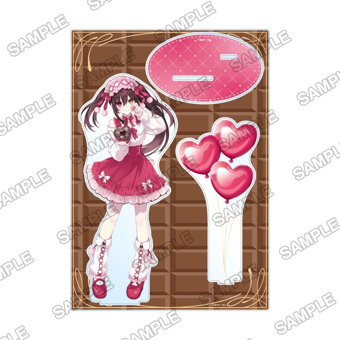 デート・ア・ライブ』狂三バレンタイン2026 描き下ろしビッグアクリル