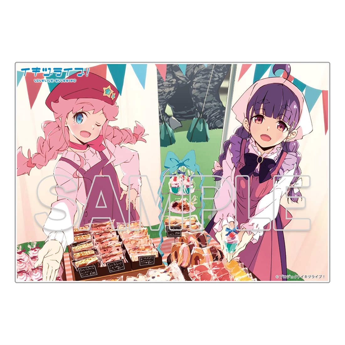 イキヅライブ！LOVELIVE! BLUEBIRD』アクリルプレート C: グッズ・文具