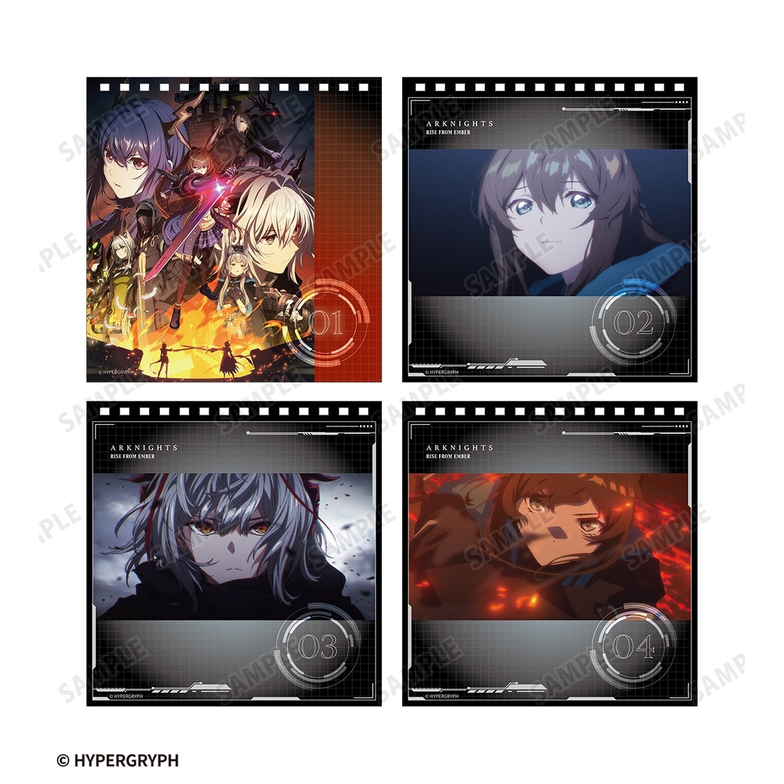 アークナイツ【焔燼曙明/RISE FROM EMBER】 日めくりカレンダー