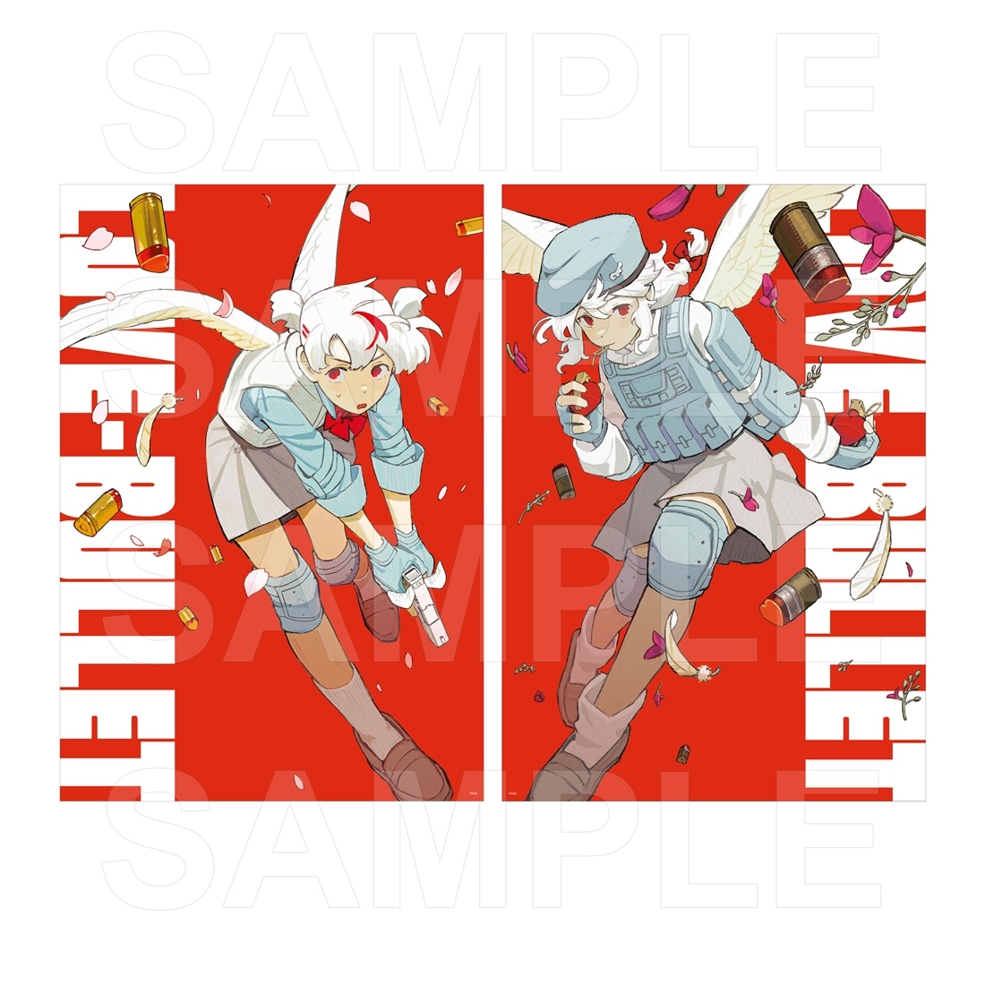 「デート・ア・バレット」 B2 ポスター ラブ・バレット A2ポスター 1巻カバー: グッズ・文具 | カドスト