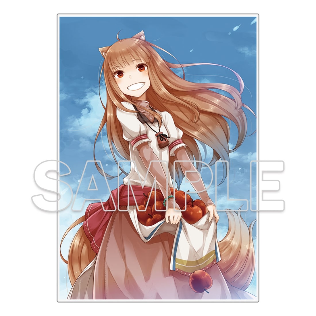 狼と香辛料』原作20周年記念 ビッグアクリルプレート C: グッズ・文具