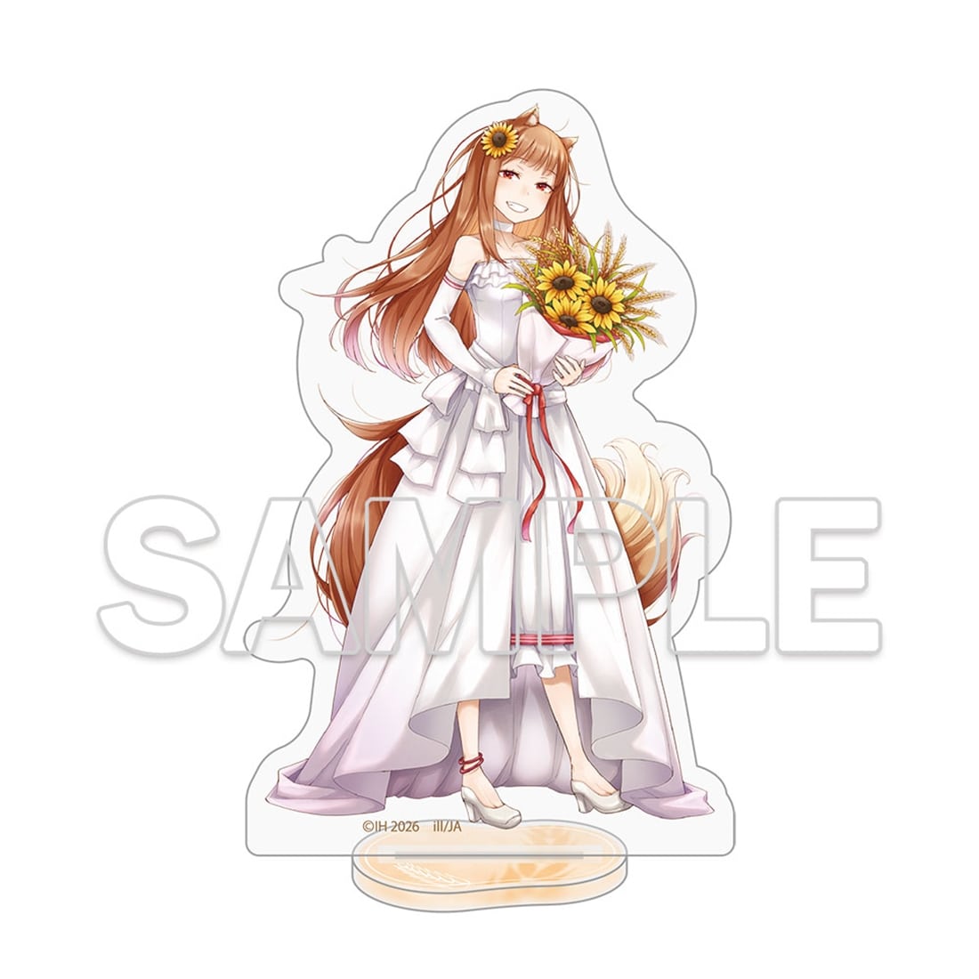 狼と香辛料』原作20周年記念 アクリルフィギュア ブライドver.: グッズ