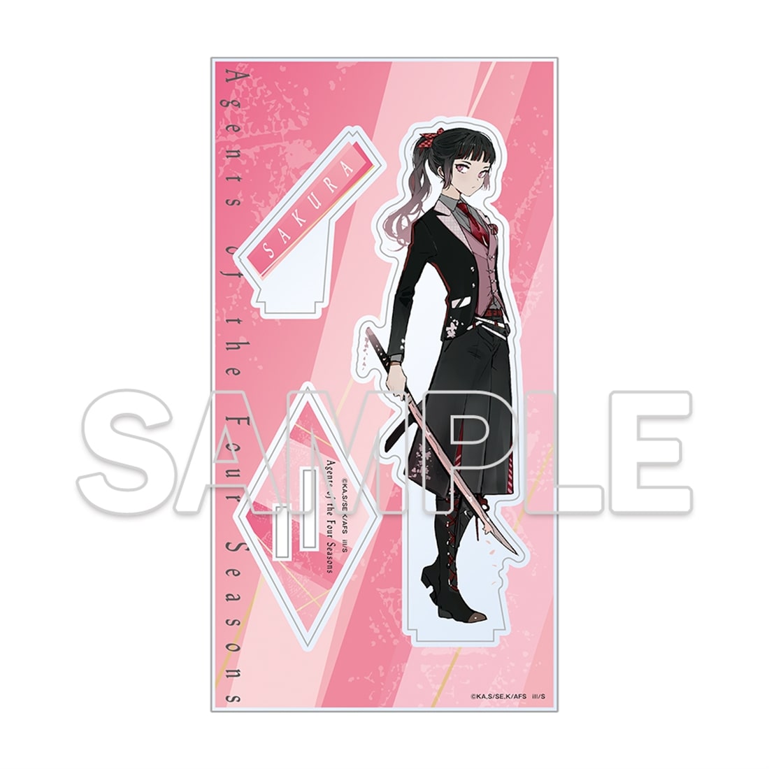 春夏秋冬代行者』アクリルフィギュア 姫鷹さくら: グッズ・文具