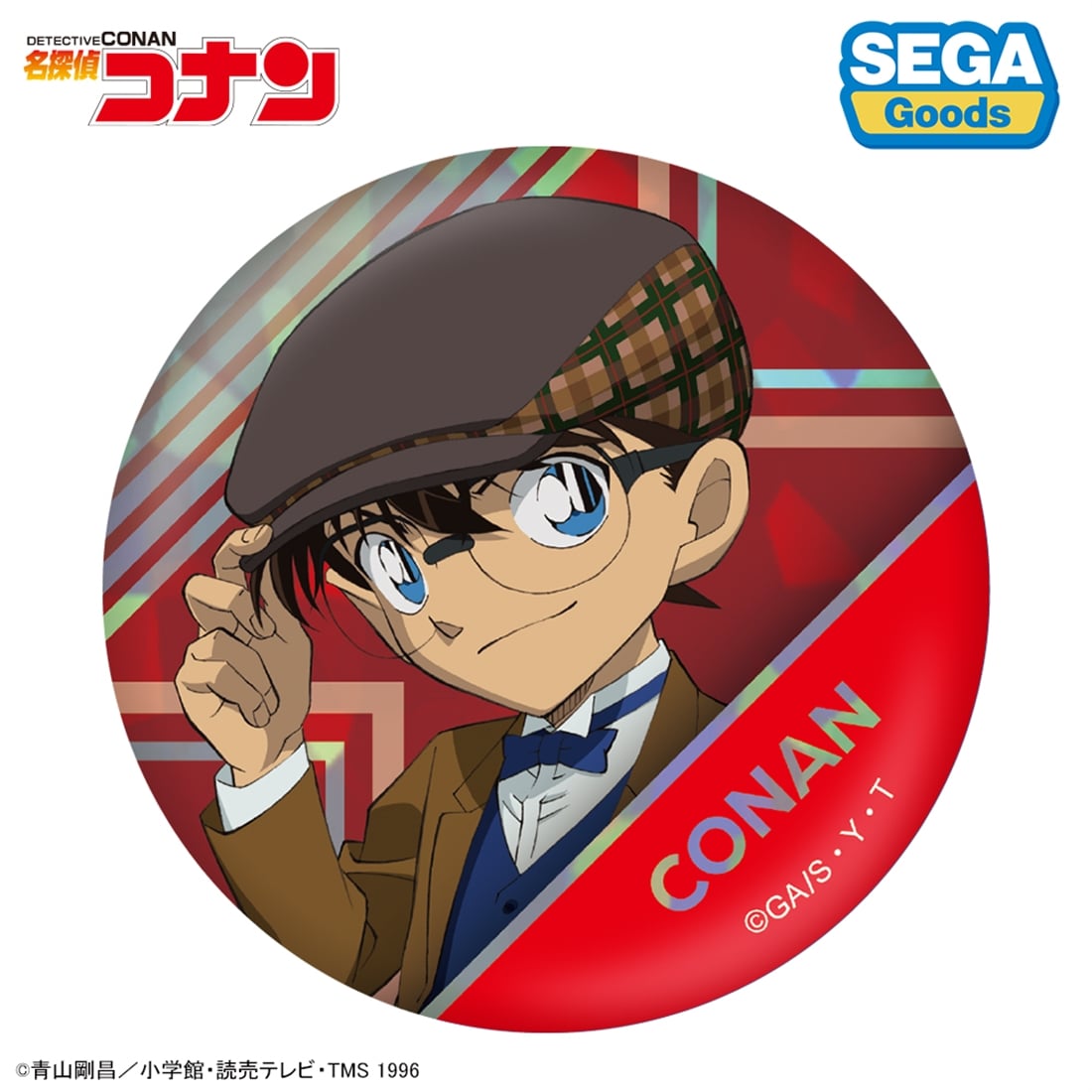 名探偵コナン ビジュアルホログラム缶バッジ Vol.2 BOX: グッズ・文具
