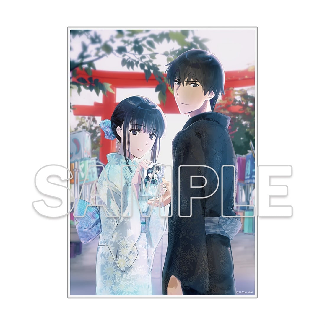 【たかぼー】3月11日テキスト出品 石田可奈画集(3)発売記念『魔法科高校の劣等生』アクリルプレート B