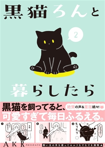 黒猫ろんと暮らしたら２