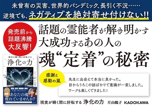 現実が瞬く間に好転する 浄化の力