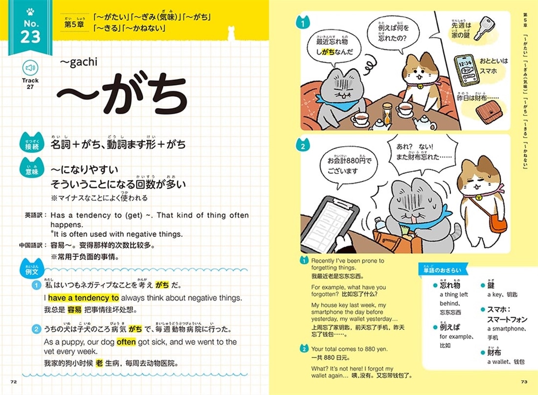 マンガで学ぼう！ 生活で使える日本語文法 Learn Everyday Japanese