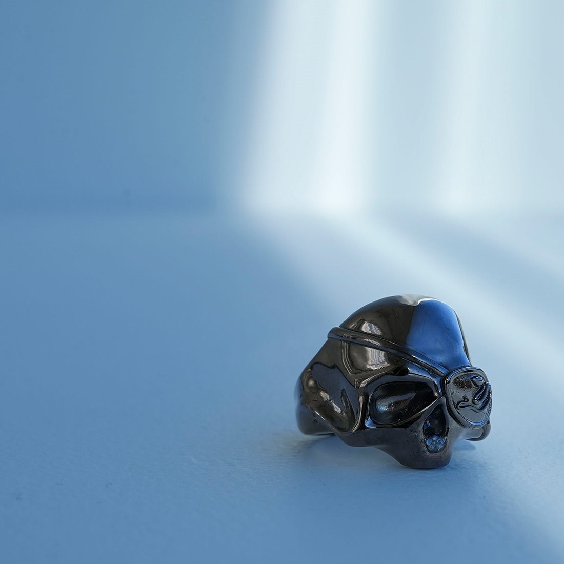 龍が如く】OX JEWELRy Limited Silver Skull Ring for GORO MAJIMA