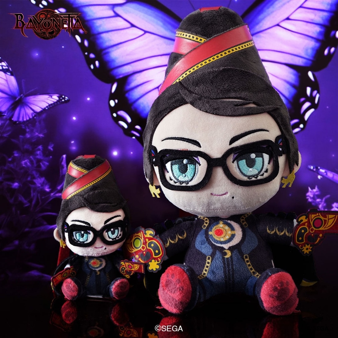 ベヨネッタ おすわりぬいぐるみマスコット ベヨネッタ ポーチ BAYONETTA ベヨネッタ おすわりぬいぐるみマスコット ベヨネッタ: グッズ・文具