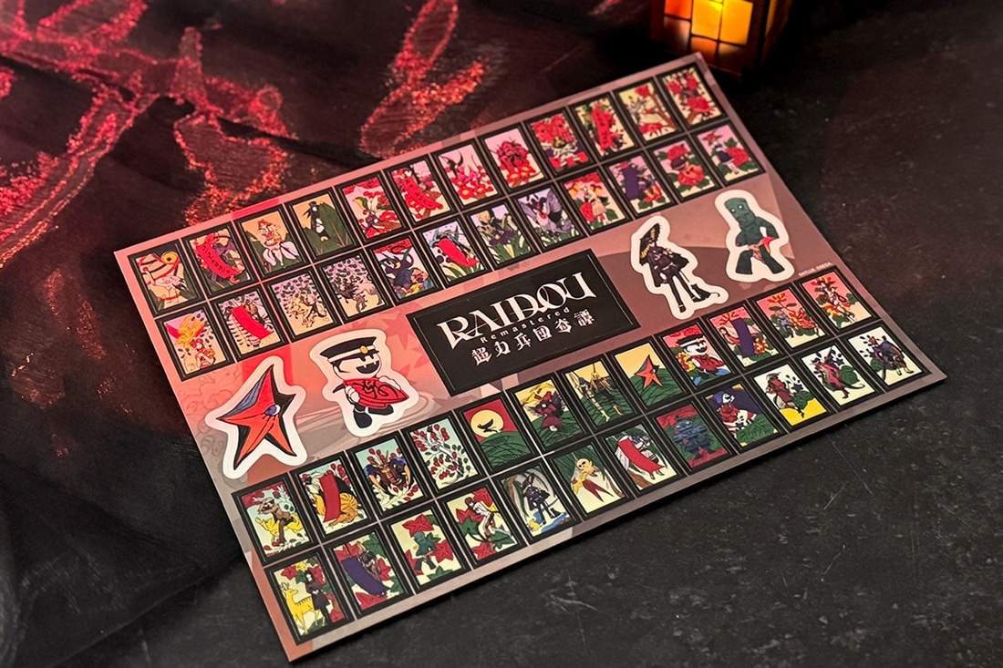RAIDOU Remastered: 超力兵団奇譚 悪魔花札 ステッカーシート: グッズ