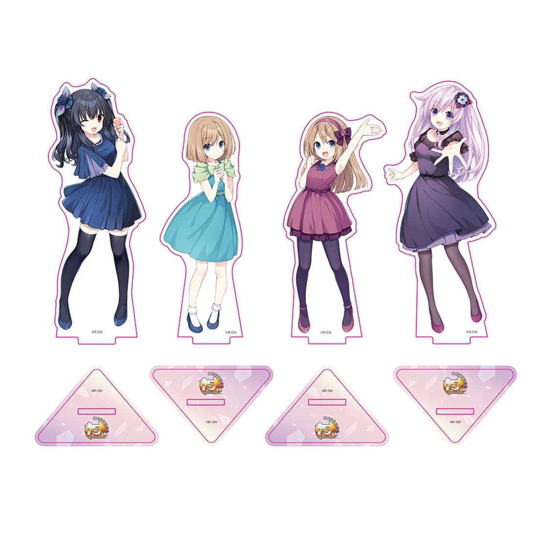 超次元ゲイム ネプテューヌ 15周年記念 描き下ろしアクリルスタンド