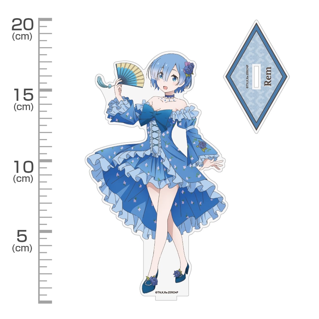 Re:ゼロから始める異世界生活（パーティーver.）アクリル まとめ売り Re:ゼロから始める異世界生活 描き下ろし レム アクリルスタンド（大