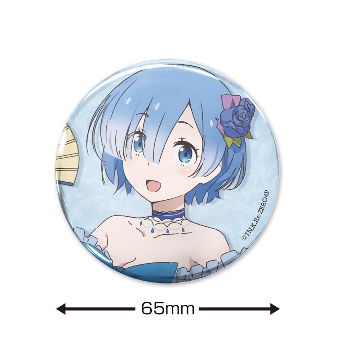 Re:ゼロから始める異世界生活 描き下ろし レム 65mm缶バッジ