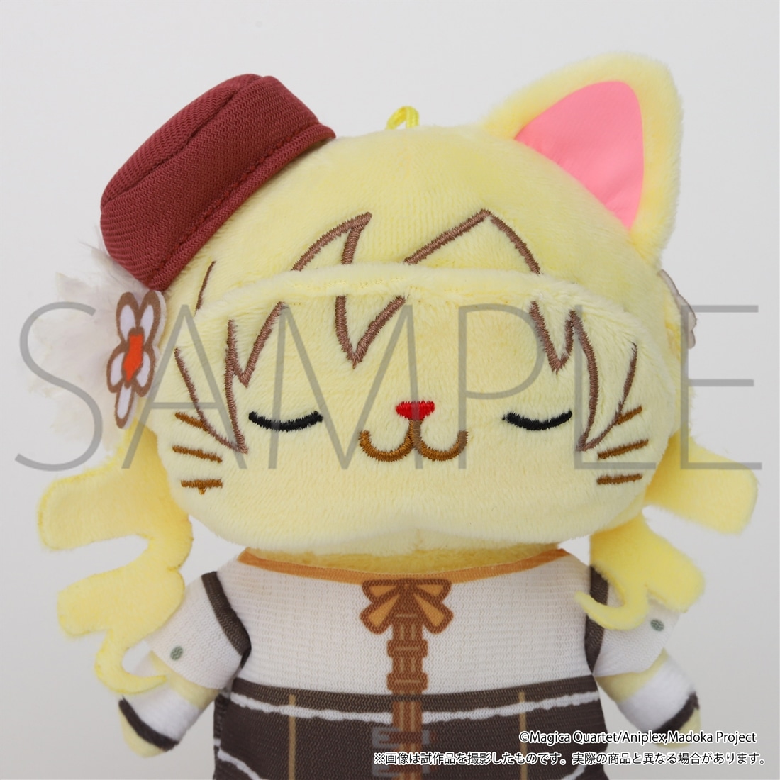 魔法少女まどか☆マギカ withCATアイマスク付きぬいぐるみキーホルダー