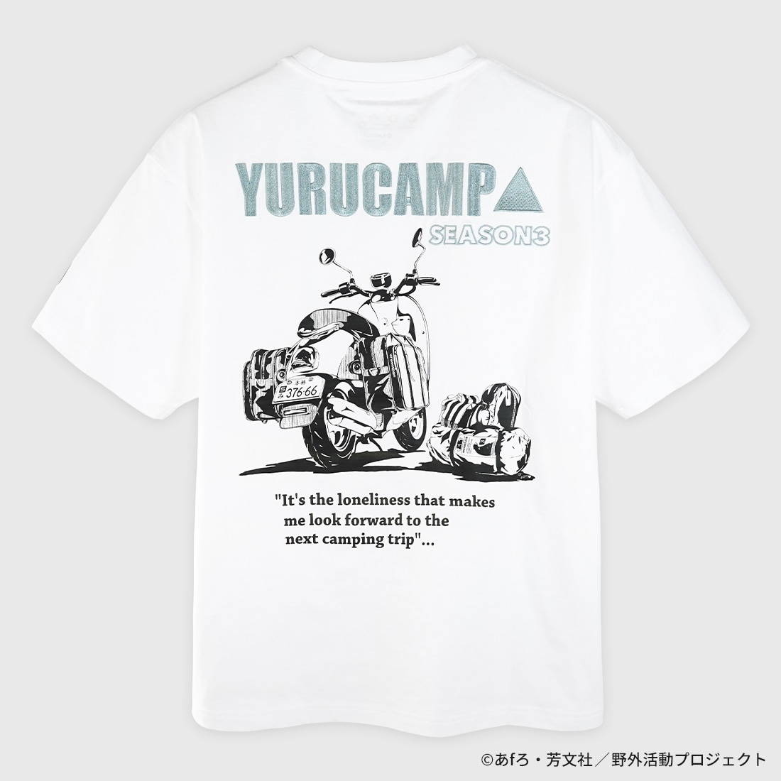 ゆるキャン△ SEASON3 Tシャツ リンバイクgraphicシリーズ M(M