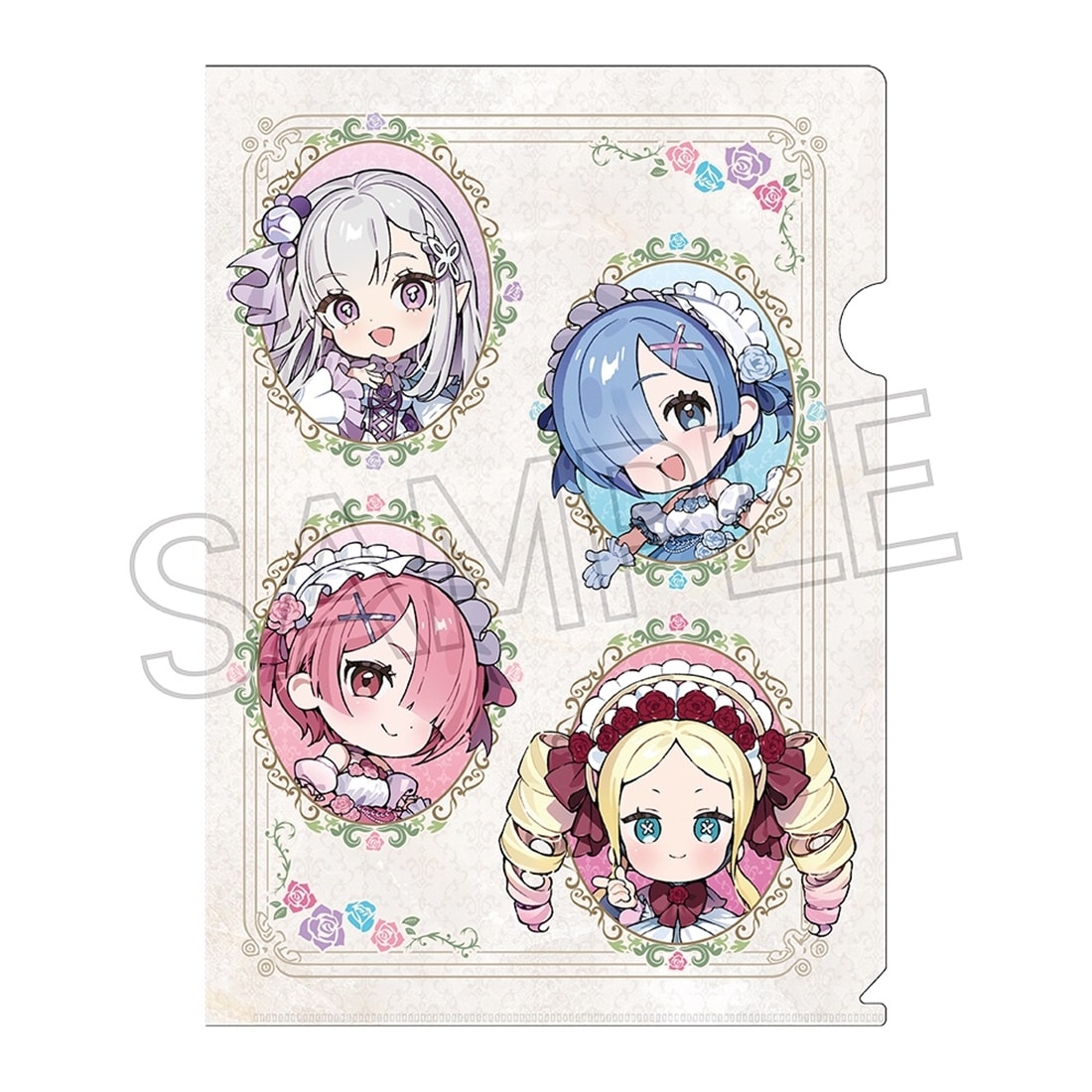 Re:ゼロから始める異世界生活 -Royal Rose- クリアファイル B: グッズ