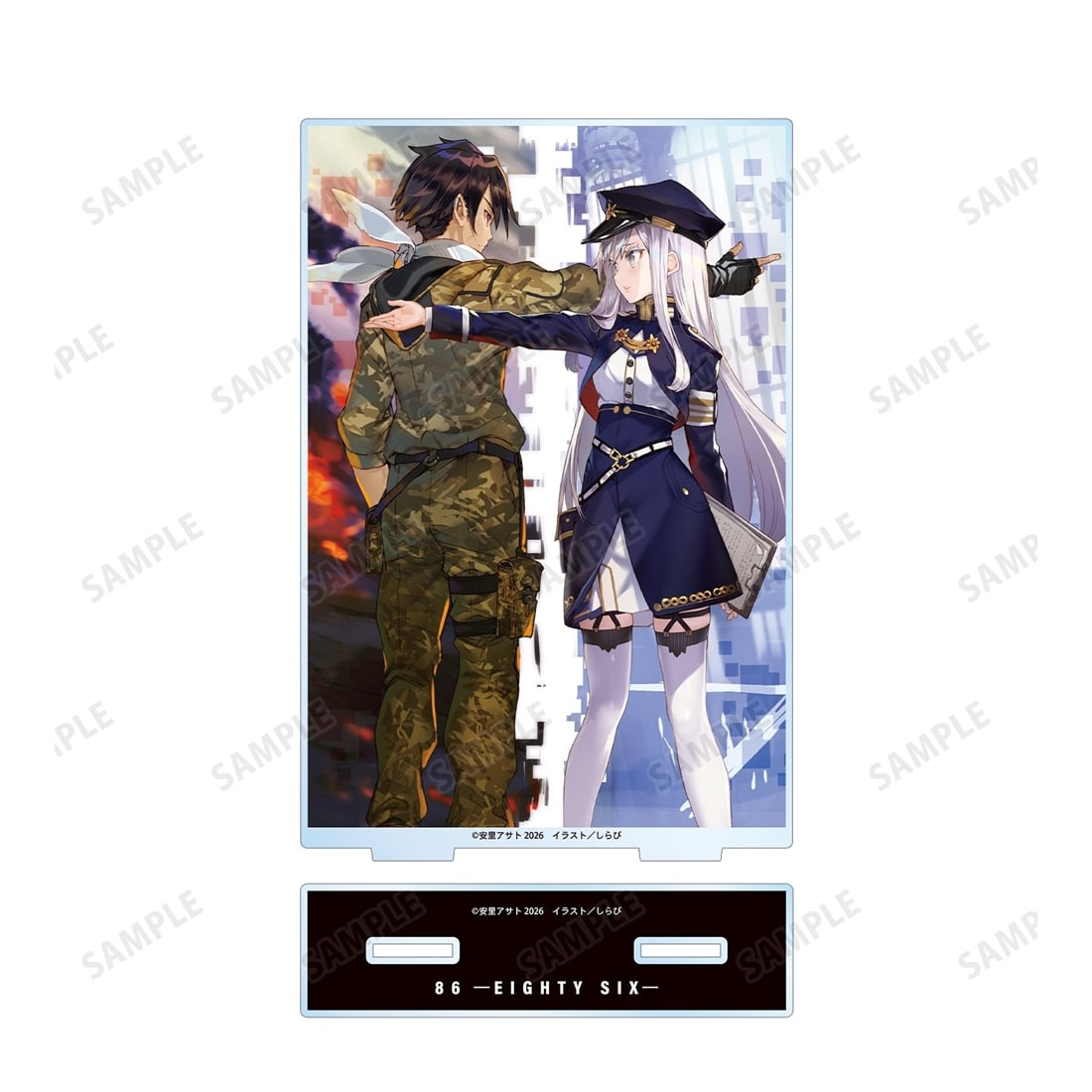86―エイティシックス― 1巻カバーイラスト BIGアクリルスタンド: グッズ