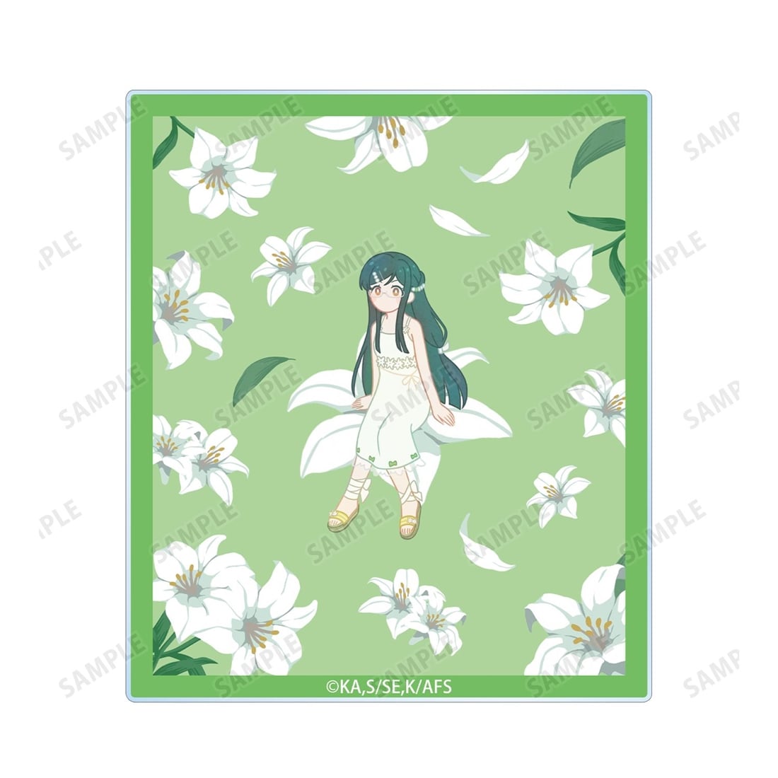 春夏秋冬代行者 春の舞 葉桜瑠璃 Botania アクリルカード2枚セット