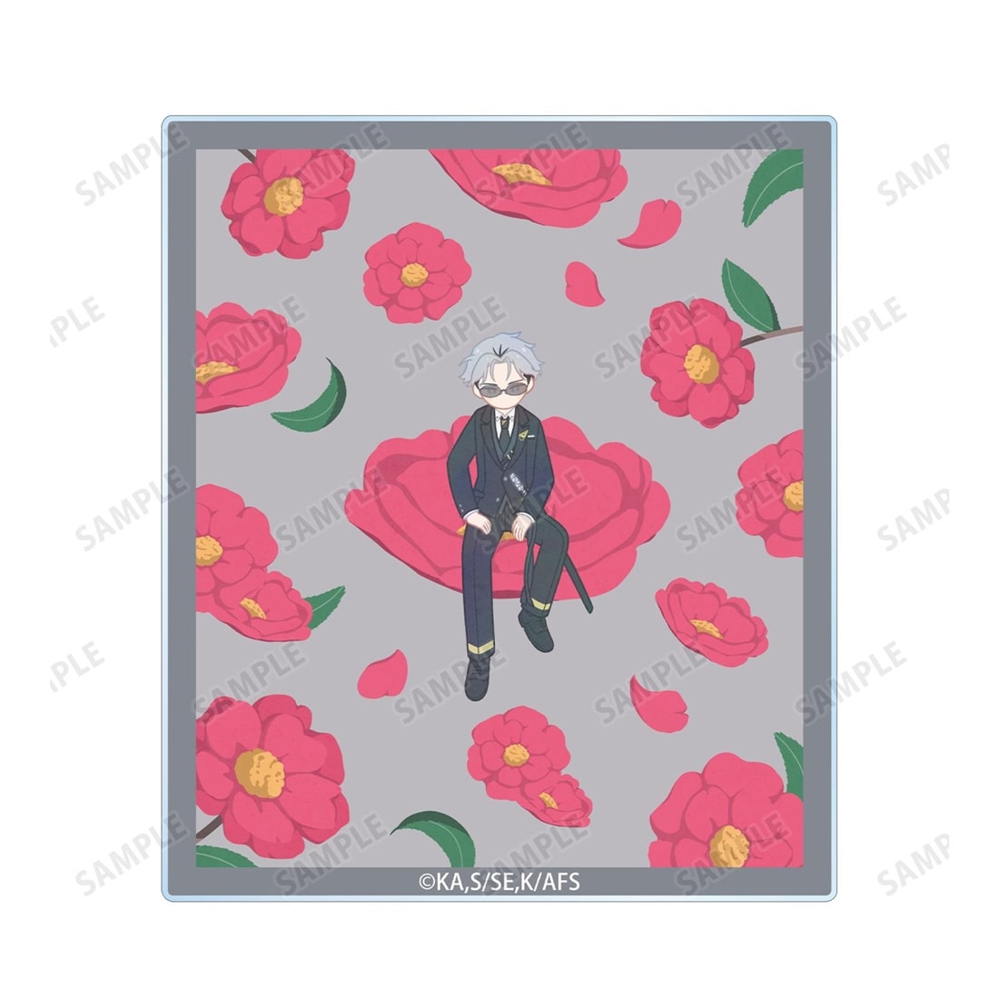 春夏秋冬代行者 春の舞 寒月凍蝶 Botania アクリルカード2枚セット