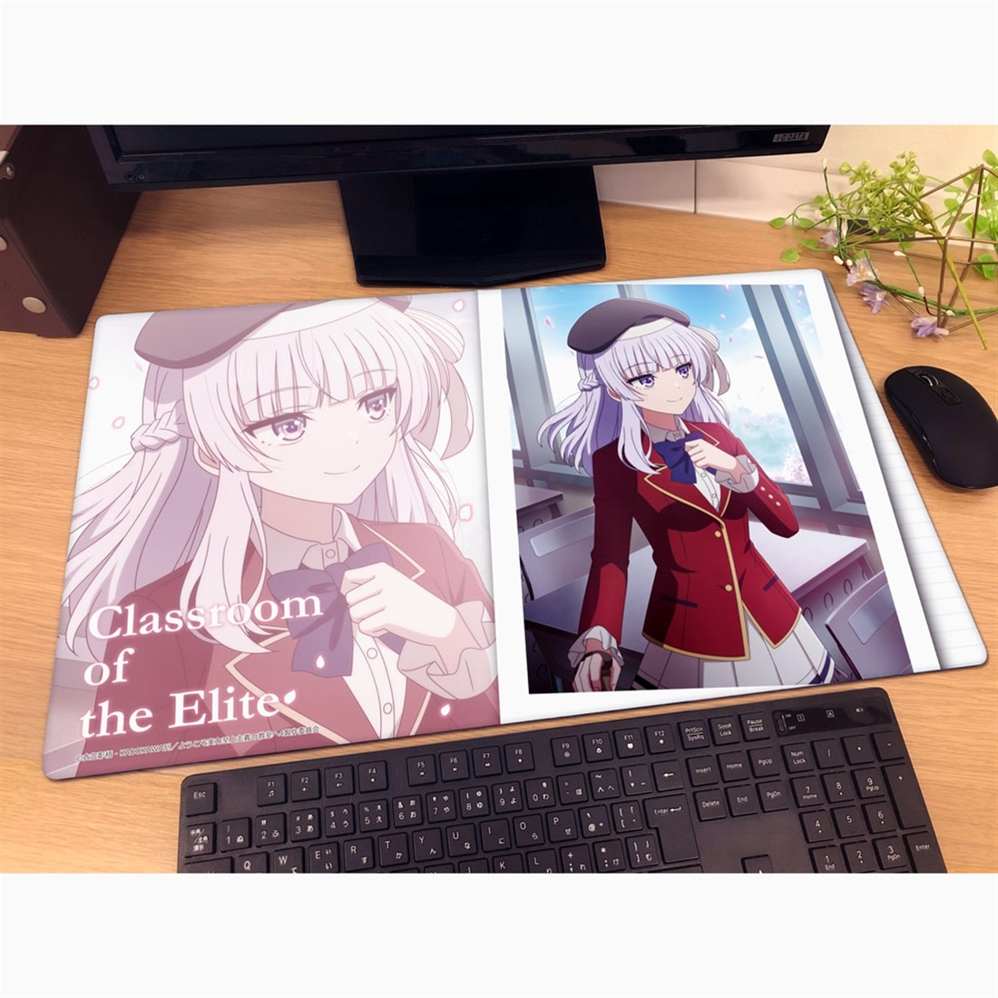 ようこそ実力至上主義の教室へ ラバーマット 坂柳有栖: グッズ・文具