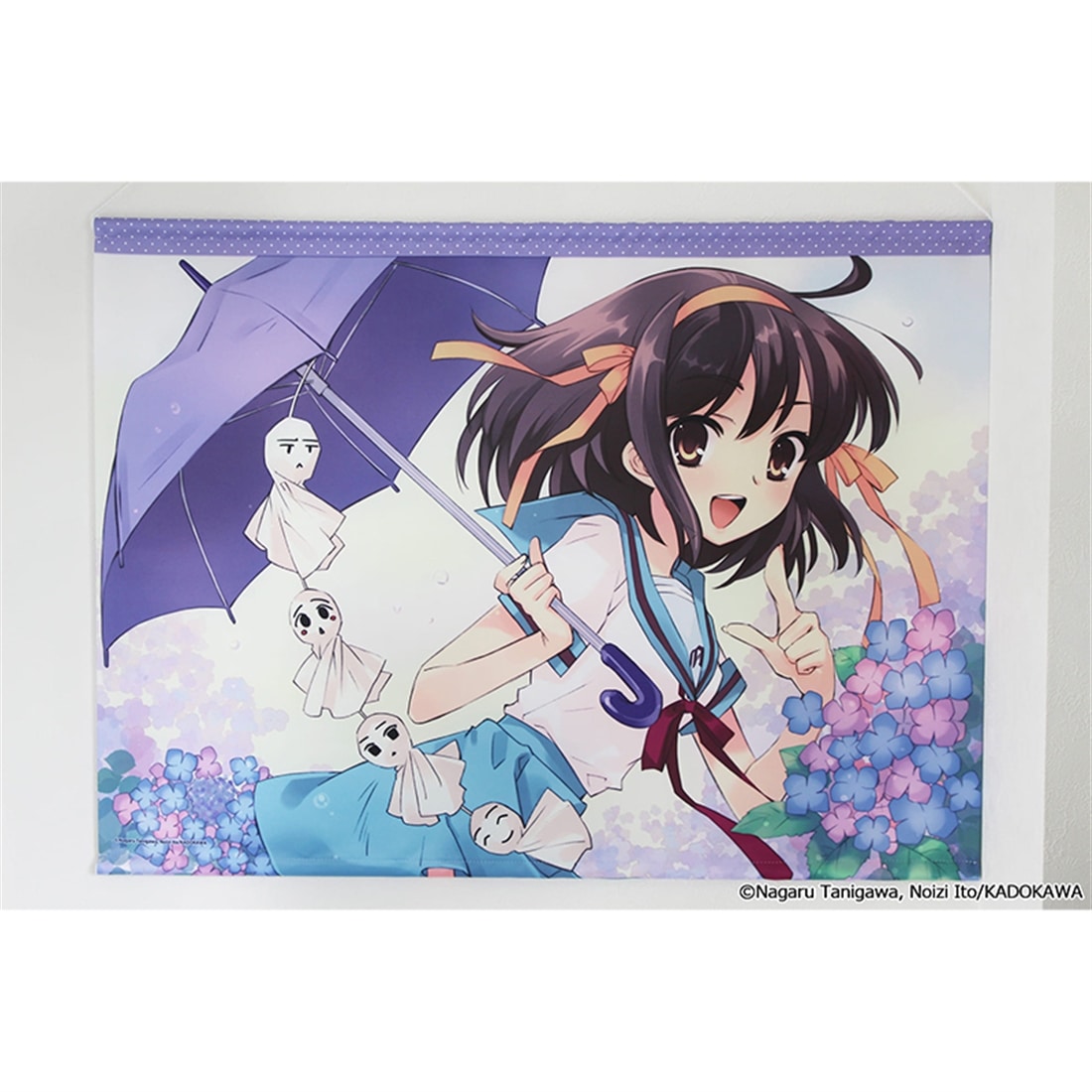 涼宮ハルヒシリーズ B2タペストリー ハルヒ: グッズ・文具 | カドスト